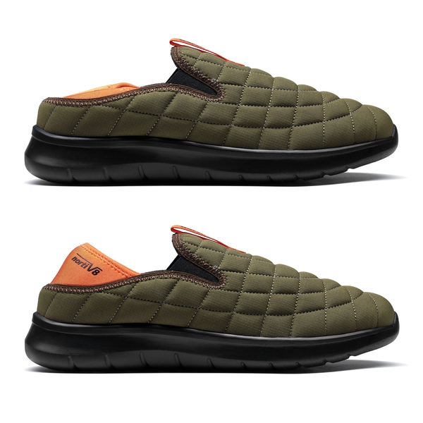 Unisex Hiking Slip-On Walking Shoes - ARMY-GREEN - 3